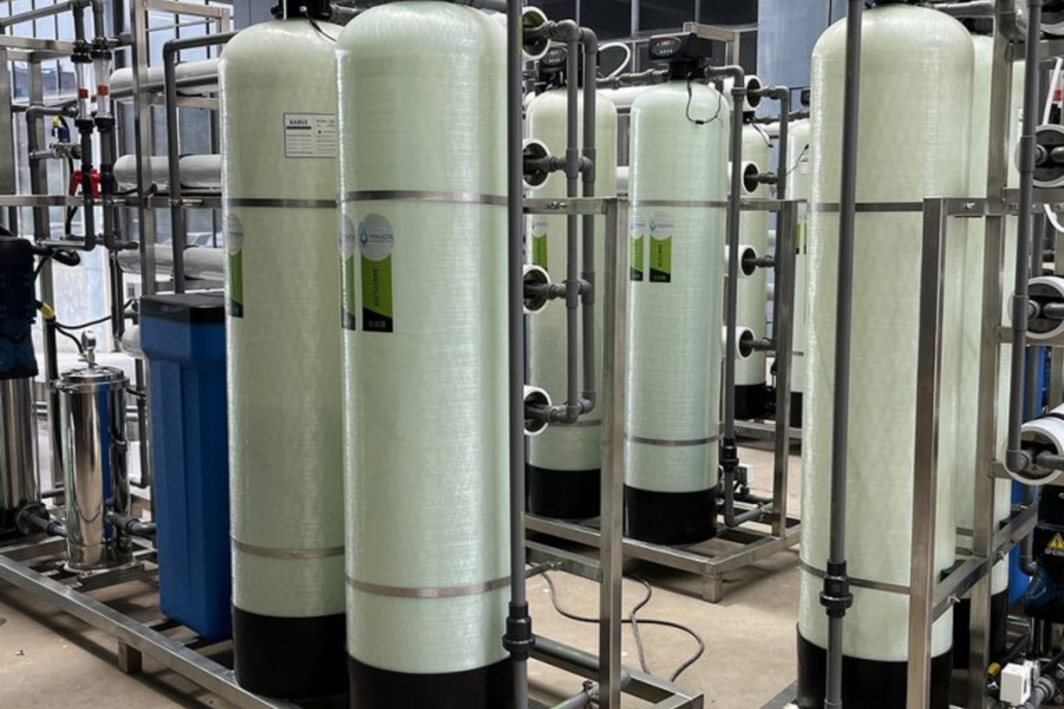 dissolved salts reduction